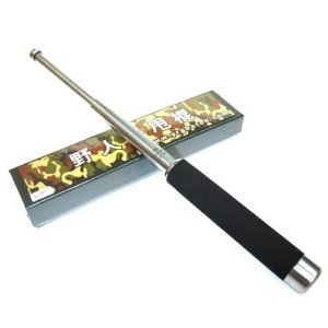 创新 野人谷 甩棍 雷锤 三节 26英寸 送棍套 银色 CX16-运动户外休闲-亚马逊中国